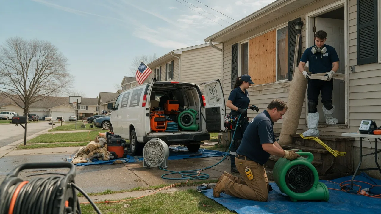 Water Damage Restoration in Wendell, NC near me